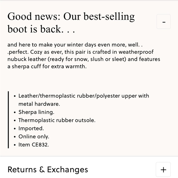 J.Crew Women’s Perfect Winter Boot in Nubuck & Sherpa - Picture 5 of 5